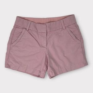 J.Crew (0) Oxford Shorts Light Pink Chino Cotton Flat 5"
